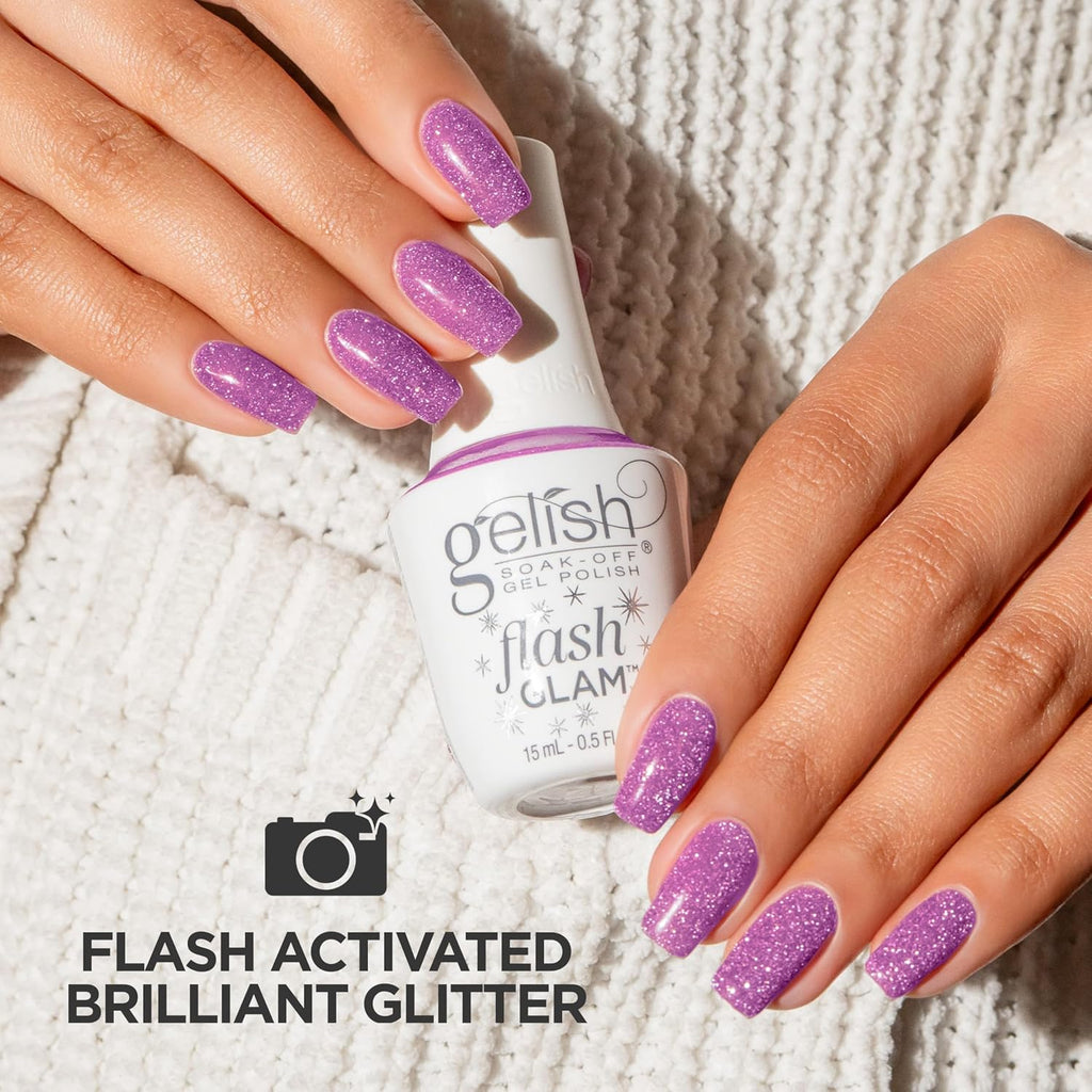 Gelish Flash Glam One Click At A Time, 0.5 oz