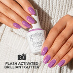 Gelish Flash Glam One Click At A Time, 0.5 oz