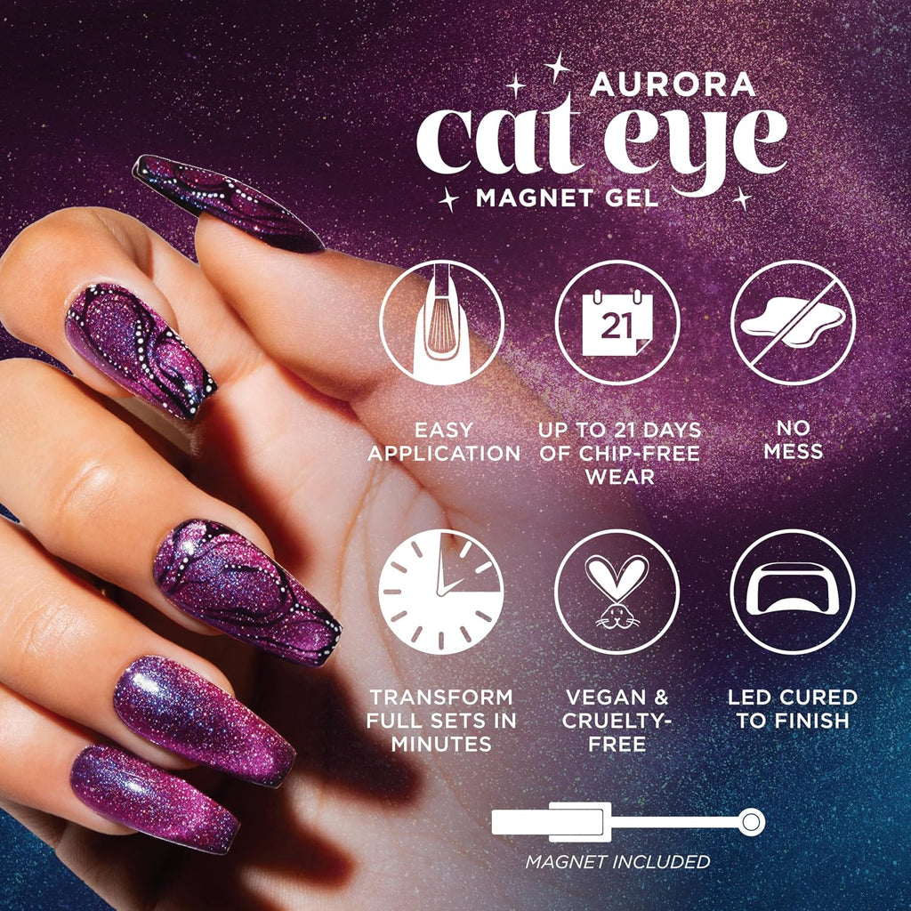 Gelish Magnetic Aurora Come Sky With Me, 0.5 oz