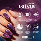 Gelish Magnetic Aurora Come Sky With Me, 0.5 oz