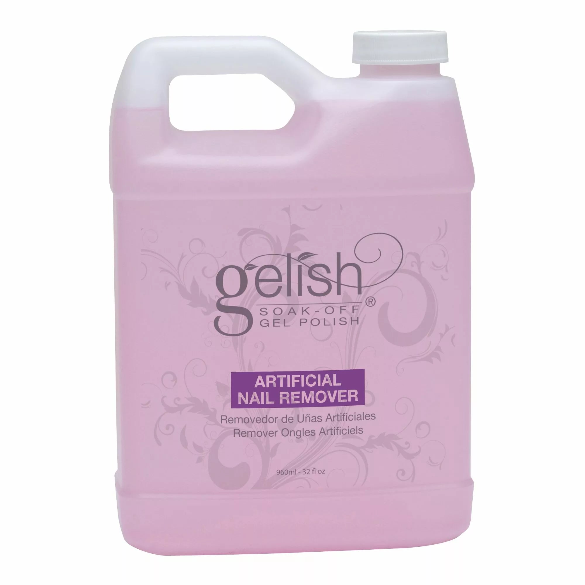 Gelish Artificial Nail Gel Polish Remover, 32 oz