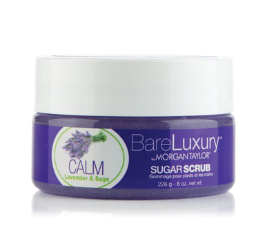 Morgan Taylor BareLuxury Calm Lavender & Sage Scrub, 8oz
