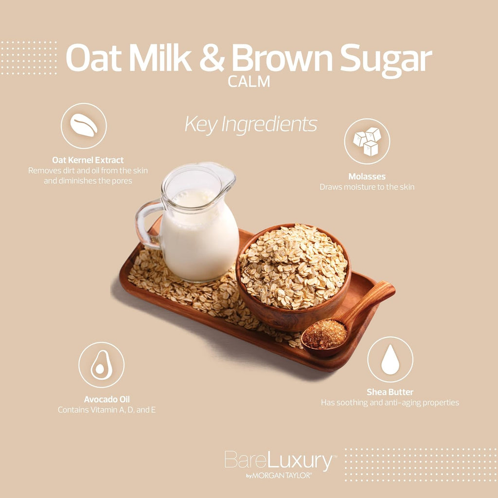 Morgan Taylor BareLuxury Calm Oat Milk & Brown Sugar 4PK