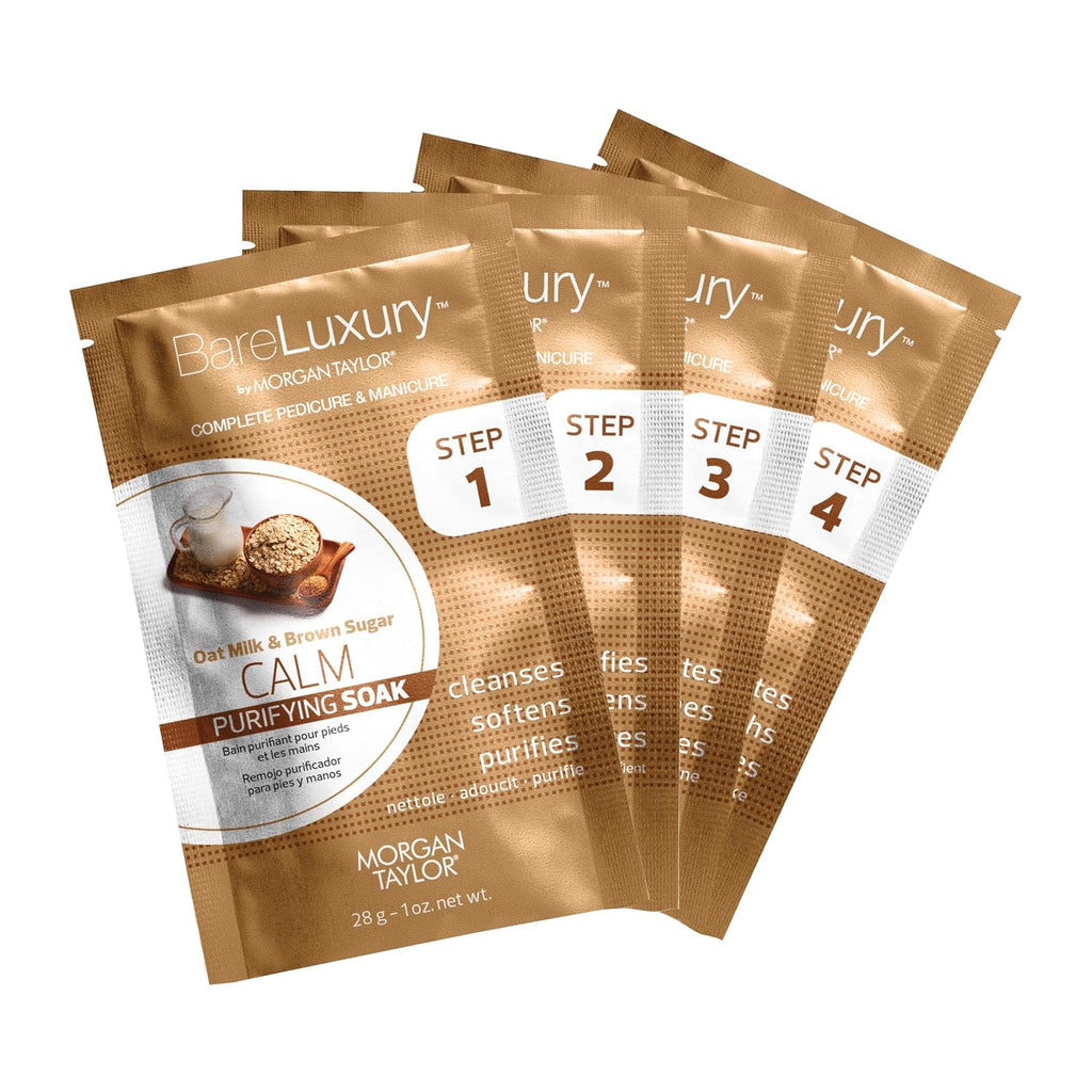 Morgan Taylor BareLuxury Calm Oat Milk & Brown Sugar 4PK