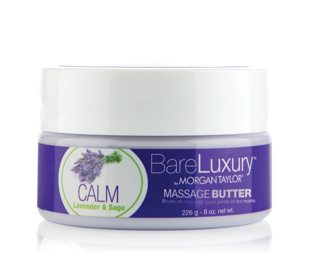 Morgan Taylor BareLuxury Calm Lavender & Sage Butter, 8oz
