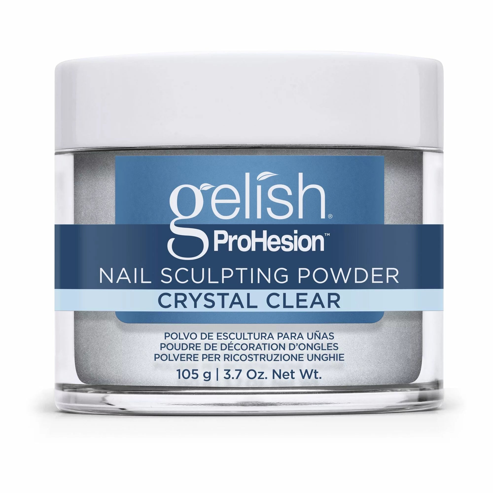 Gelish Prohesion Nail Sculpting Powder Crystal Clear, 3.7 0z