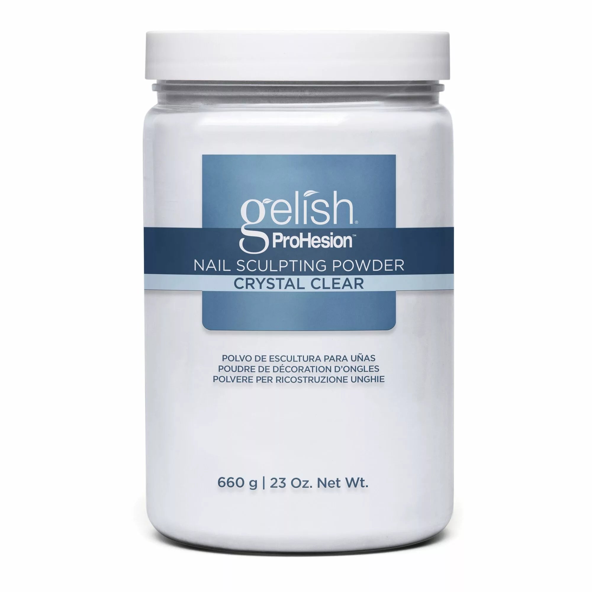 Gelish Prohesion Nail Sculpting Powder Crystal Clear, 23.28 0z