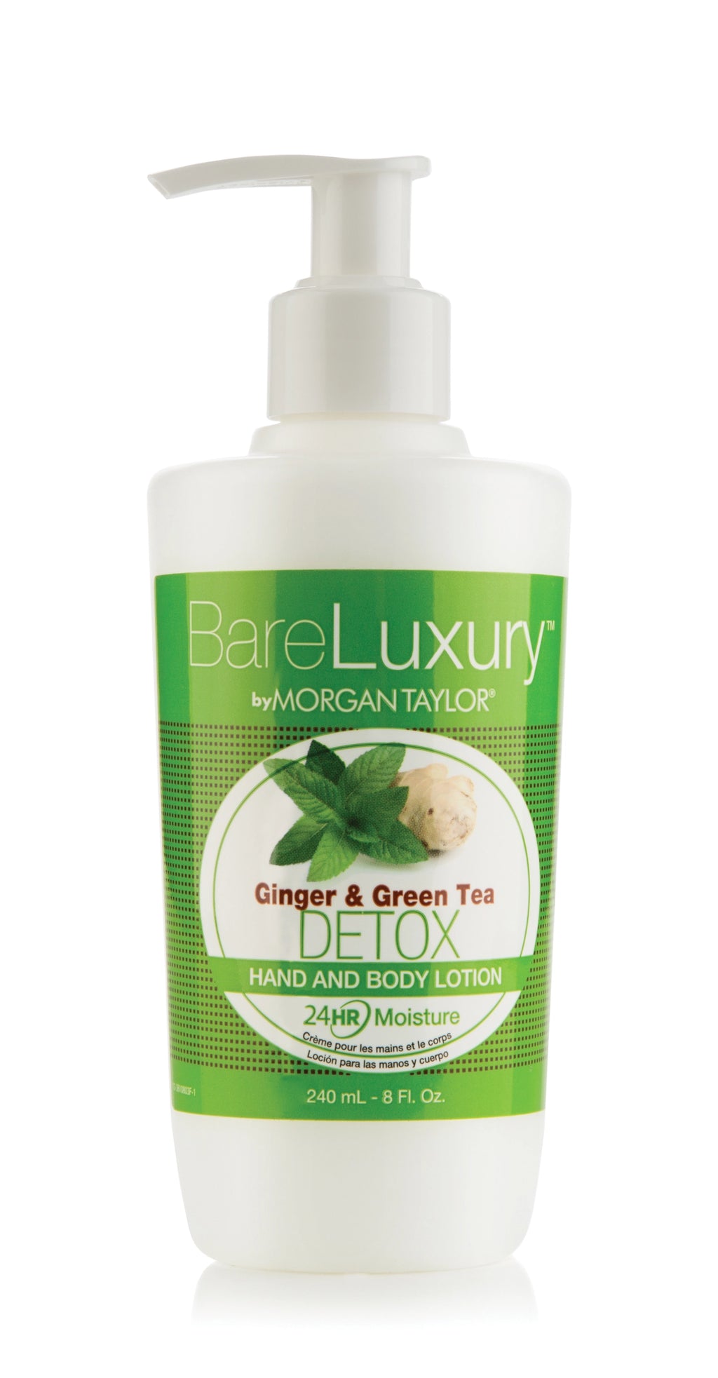 Morgan Taylor BareLuxury Detox Ginger & Green Tea Lotion, 8 oz.