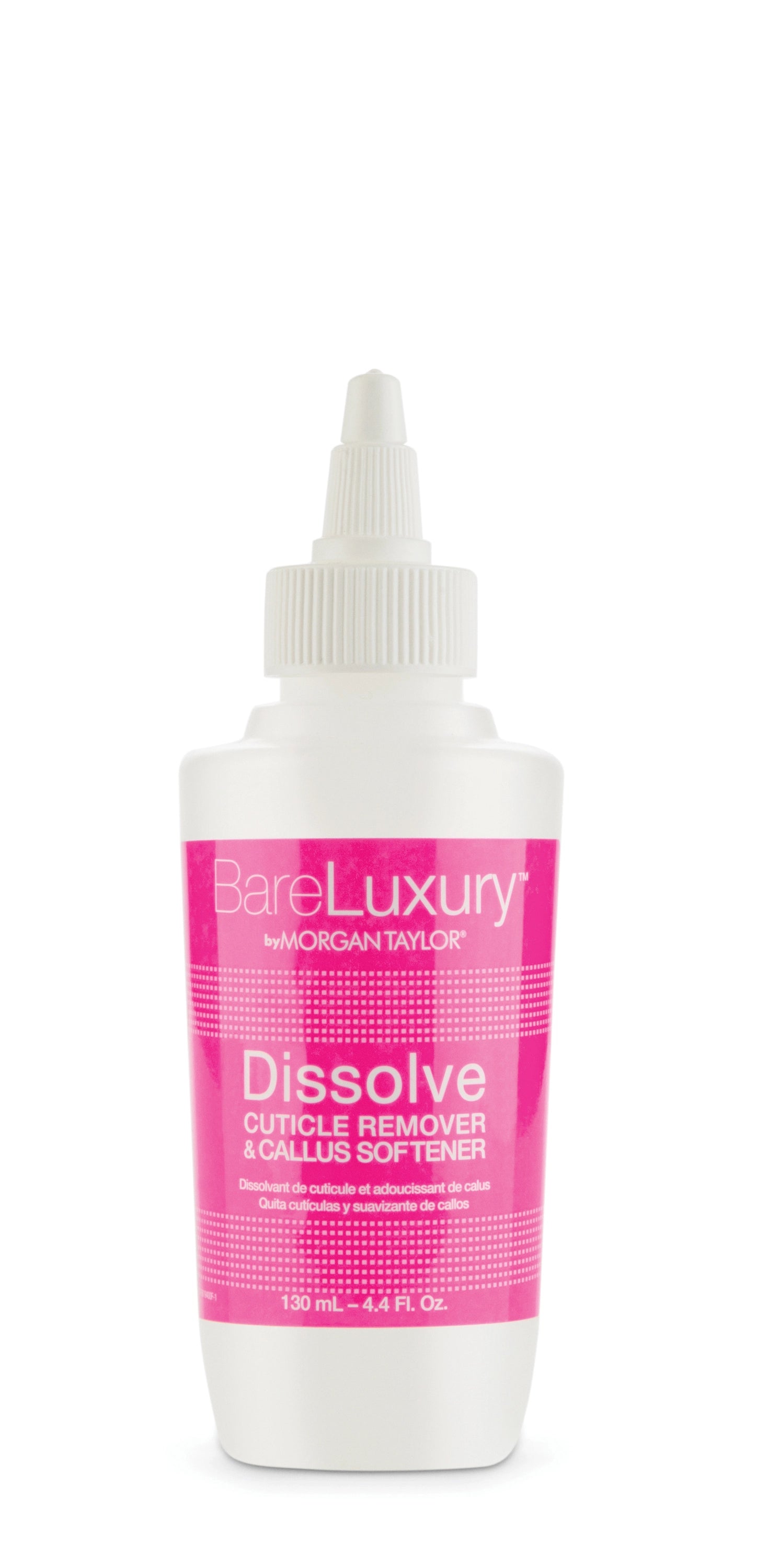 Morgan Taylor BareLuxury Dissolve Cuticle Remover & Callus Softener, 4.4 oz.