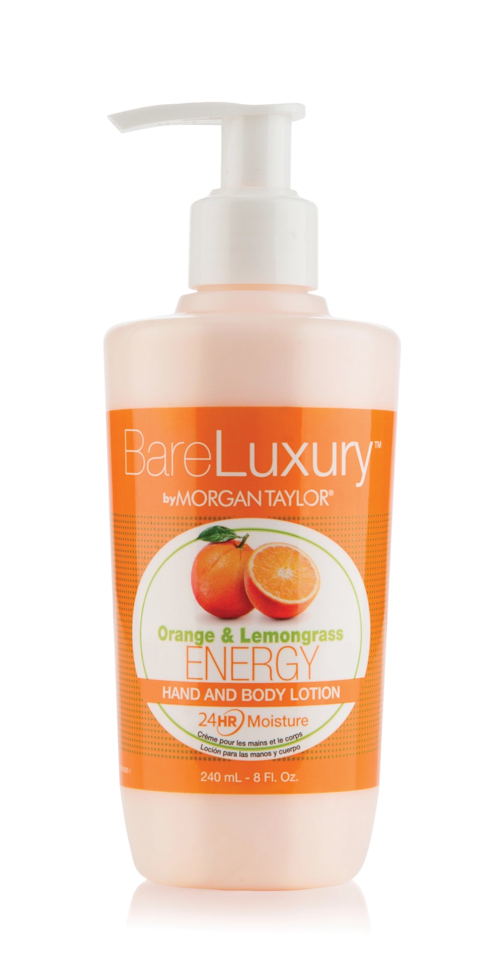 Morgan Taylor BareLuxury Energy Orange & Lemongrass Lotion, 8 oz.