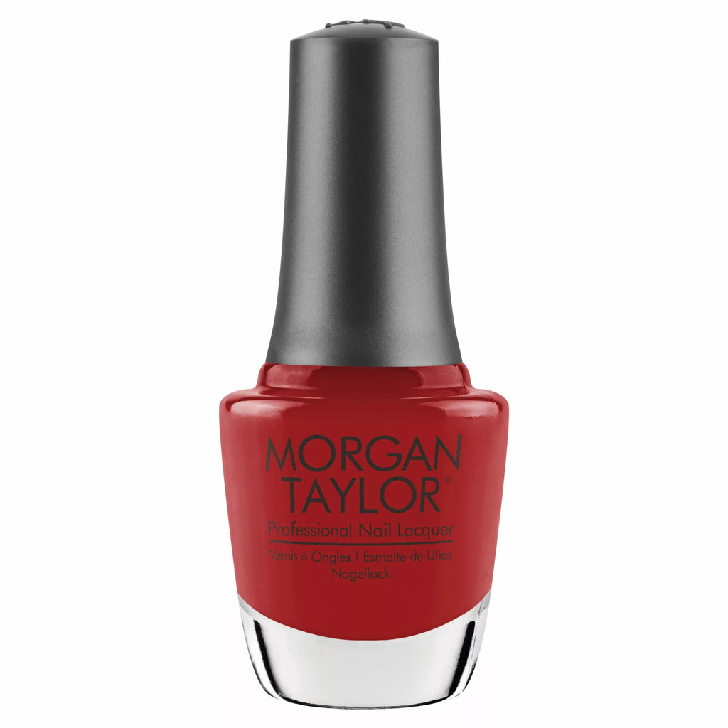 Morgan Taylor Nail Lacquer Hot Rod Red, 0.5 oz
