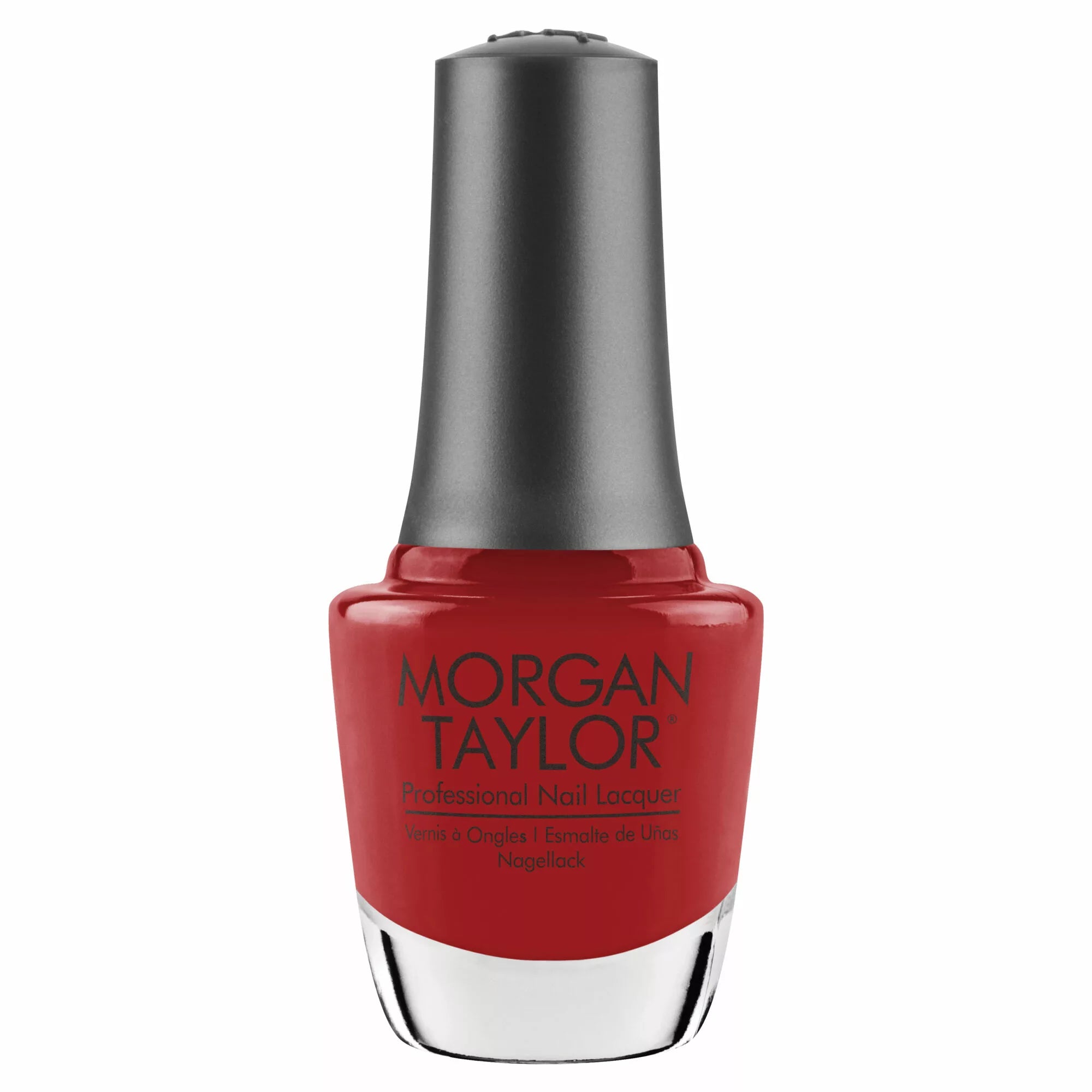 Morgan Taylor Nail Lacquer Hot Rod Red, 0.5 oz