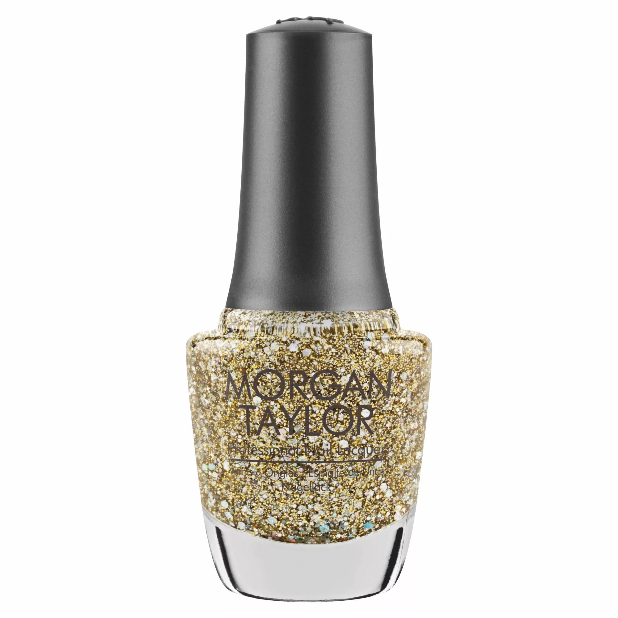 Morgan Taylor Nail Lacquer All That Glitters Is Gold, 0.5 oz