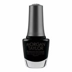 Morgan Taylor Nail Lacquer Black Shadow, 0.5 oz
