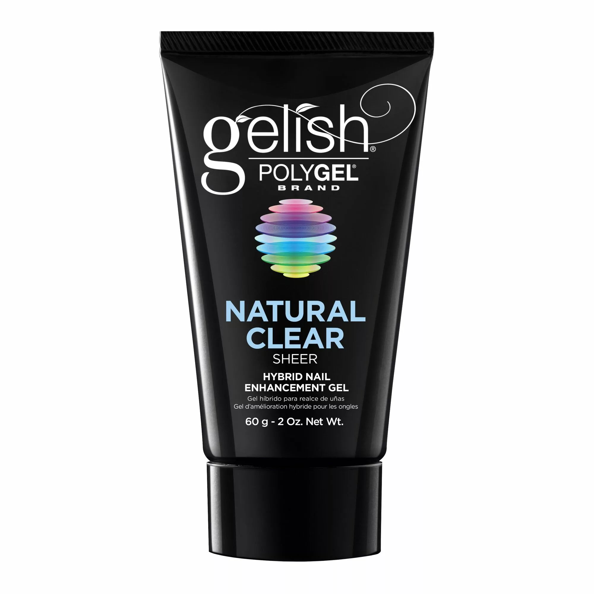 Gelish PolyGel Natural Clear, 2 oz