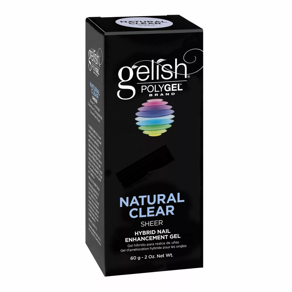 Gelish PolyGel Natural Clear, 2 oz