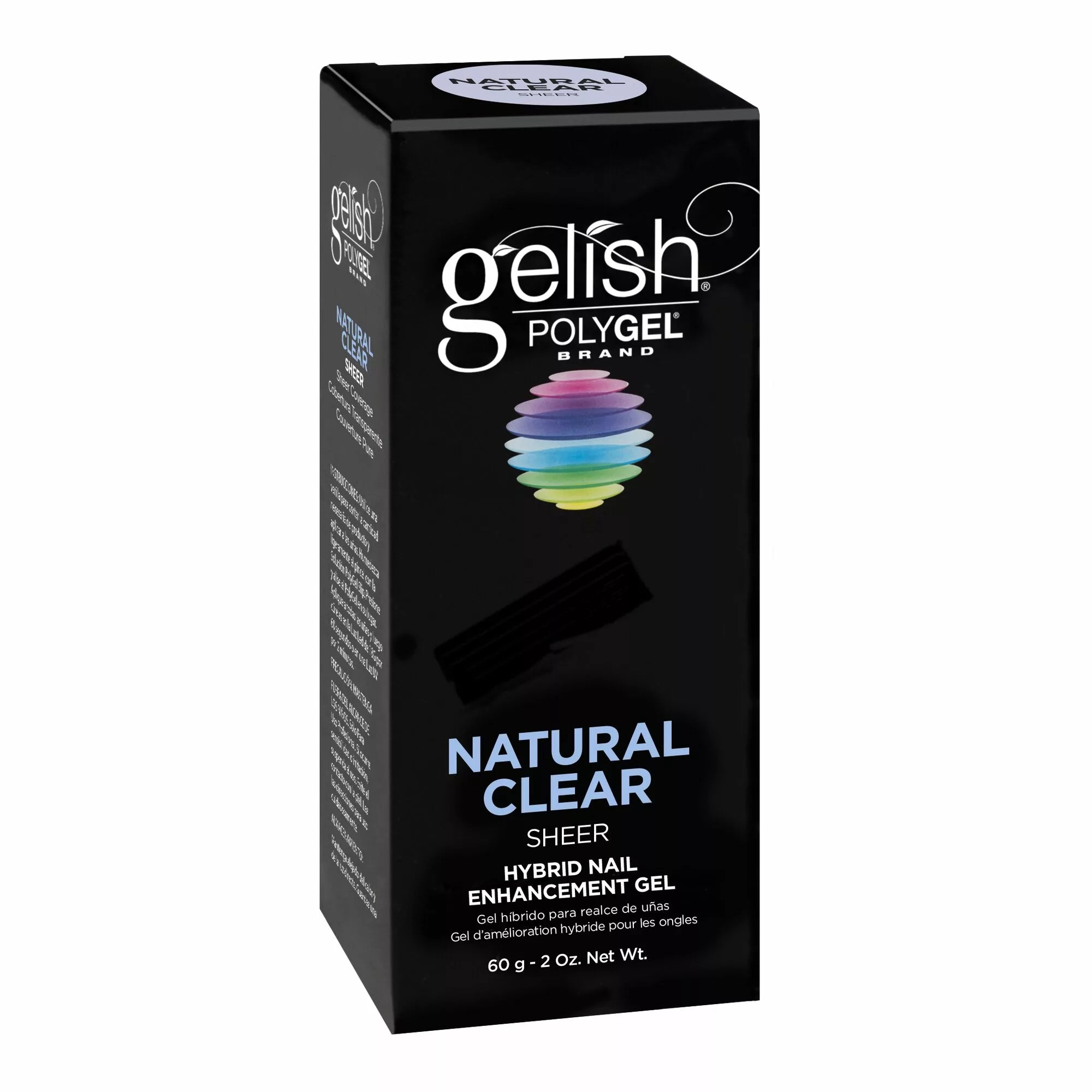 Gelish PolyGel Natural Clear, 2 oz