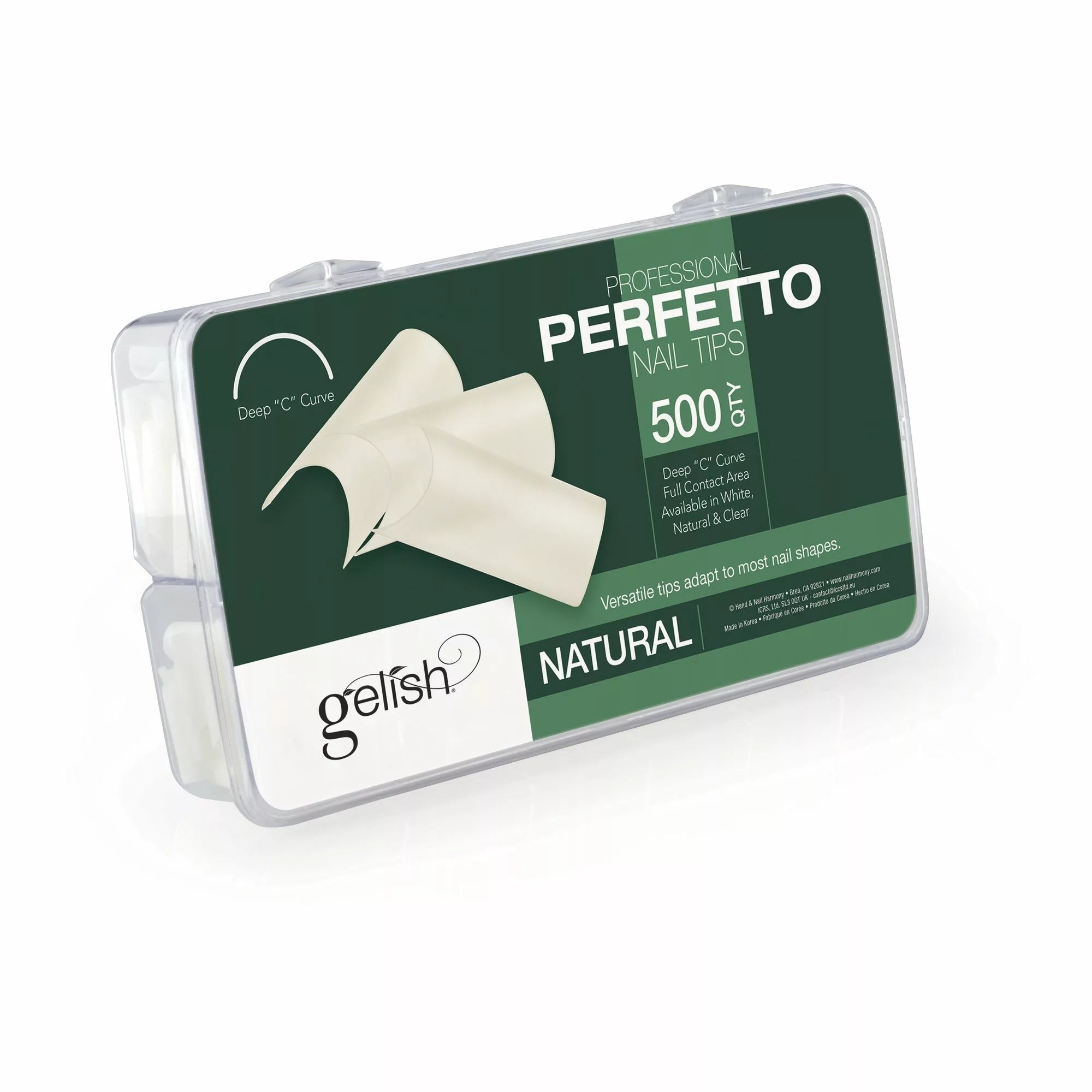 Gelish Pro Perfetto Nail Tips Natural 500CT